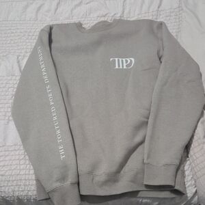The Tortured Poets Department Beige Crewneck